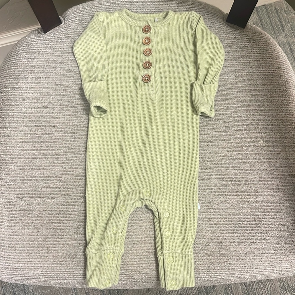 Posh Peanut waffled onesie